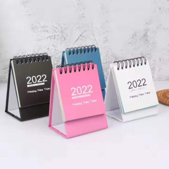 Minimalist Custom Desktop Calendar for Home and Office Use