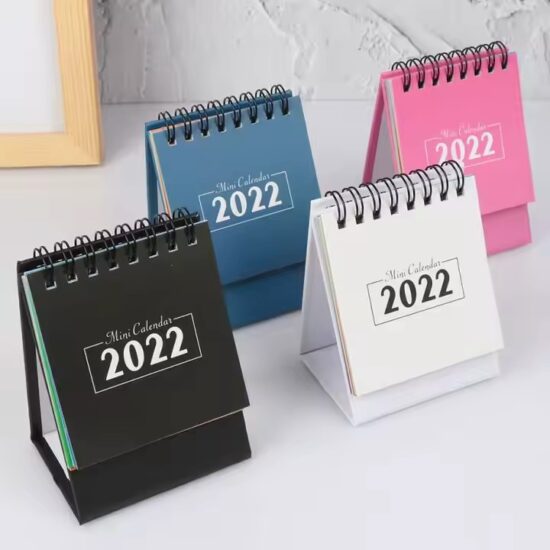 Minimalist Custom Desktop Calendar for Home and Office Use