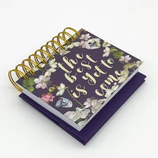 Minimalist custom office desk calendar with creative layout