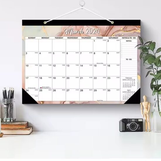 2025 Decorative Art Print Wall Calendar Poster