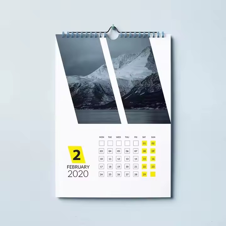 2025 Decorative Art Print Wall Calendar Poster