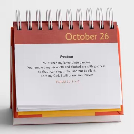 Foldable Custom Desktop Calendar for Office and Home Use