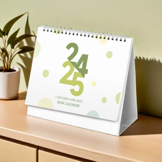Wholesale practical office desk calendar with company branding