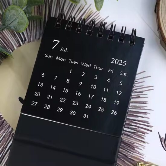 Wholesale practical office desk calendar with company branding