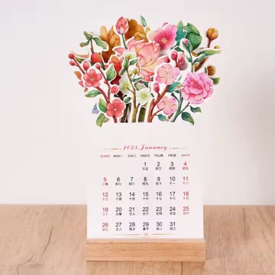 Bestselling Office Desk Planner Calendar with Custom Cover