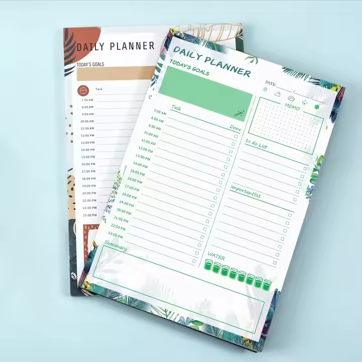 Personalized Office Planner Calendar with Custom Logo