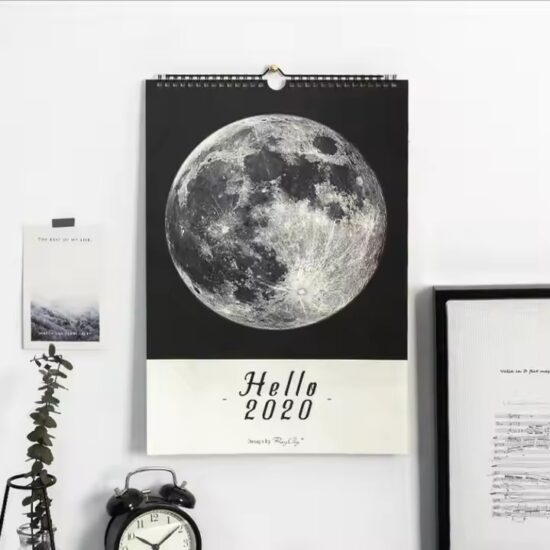 Minimalist Daily Planner Calendar with Clean Layout