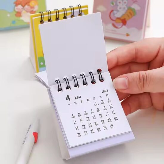 Daily To-Do List Desk Calendar for Office Planning