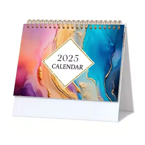 Custom Decorative Office Desk Calendar with Logo
