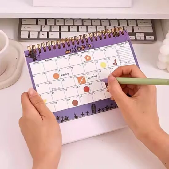 Custom Decorative Office Desk Calendar with Logo