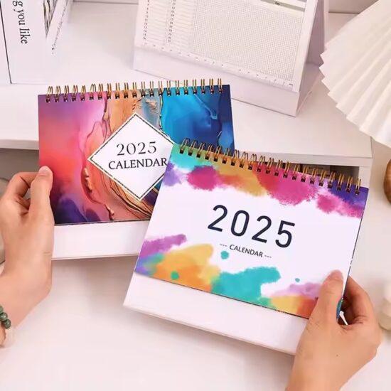 Custom Decorative Office Desk Calendar with Logo