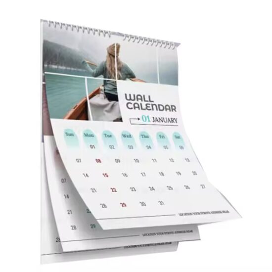 Custom Advertising Poster Calendar with Promotional Print