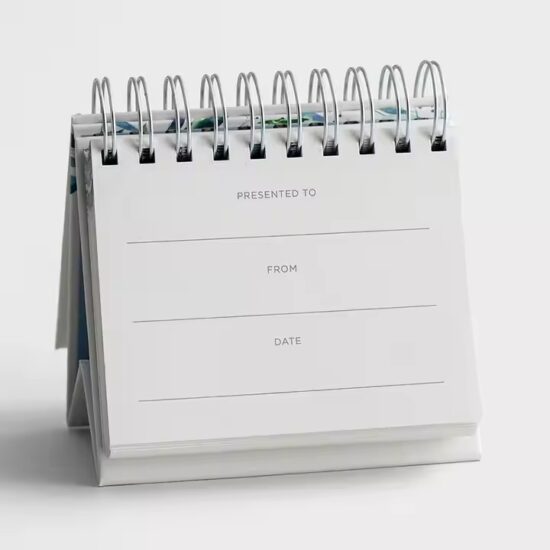 Stylish Gift Desktop Calendar with Custom Logo