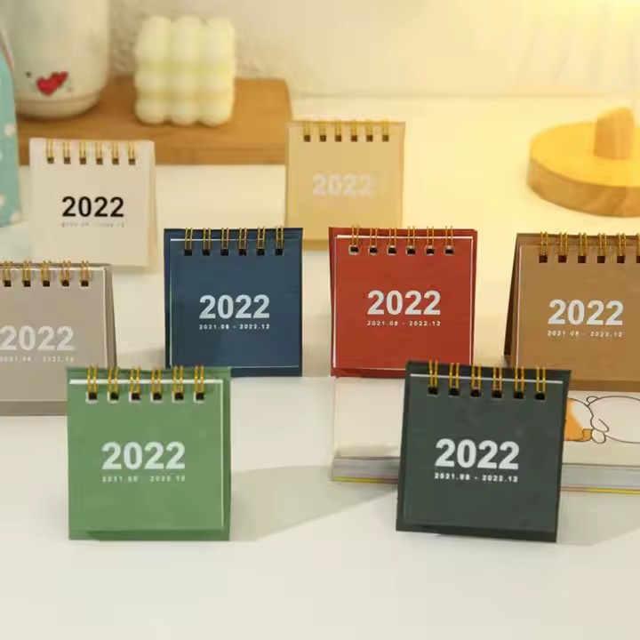 Eco-Friendly Writable Desktop Calendar with Custom Logo