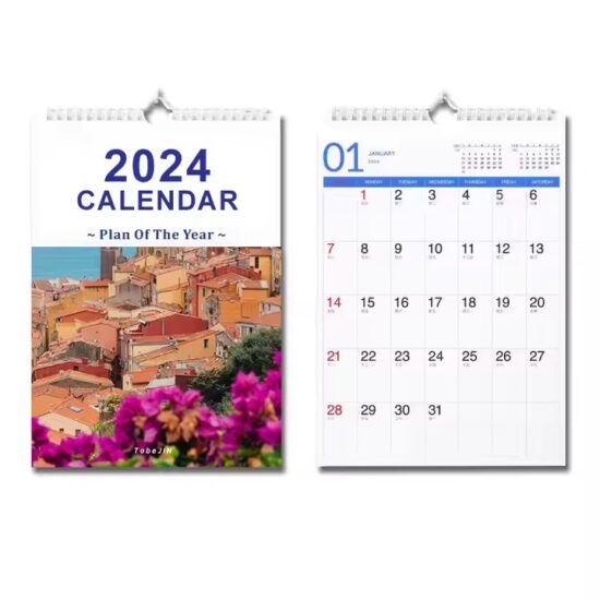 Home Use Custom Wall Poster Calendar Bulk Wholesale