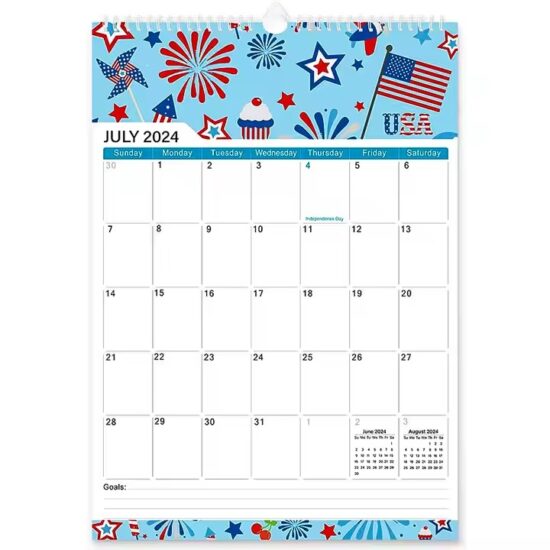 Magnetic fridge memo planner dry erase calendar for daily reminders

