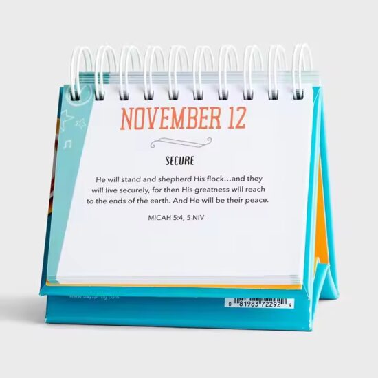 Minimalist Custom Office Desktop Calendar with Logo