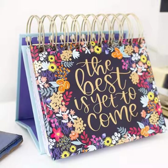 Custom Business Stationery Gift Desktop Calendar with Logo