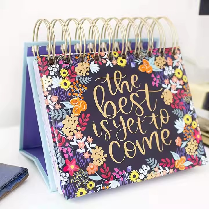 Custom Business Stationery Gift Desktop Calendar with Logo