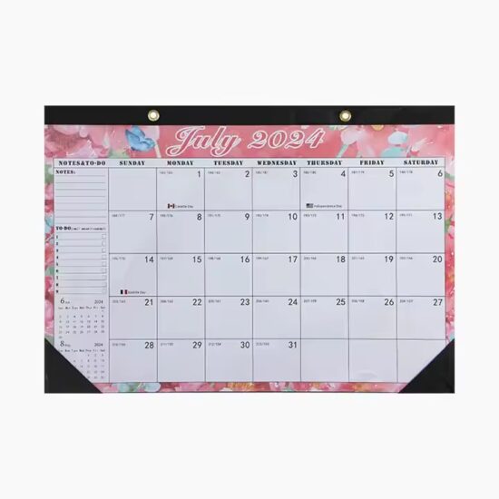 Customizable Business Planner Calendar for Office Professionals