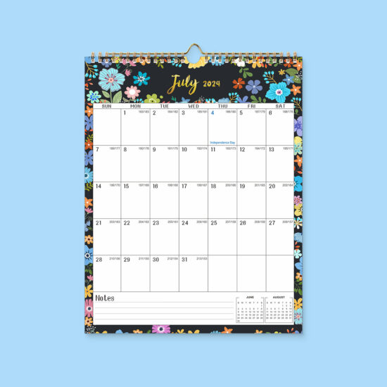Custom Countdown Planner Calendar for Goal Tracking