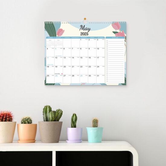 Custom Countdown Planner Calendar for Goal Tracking
