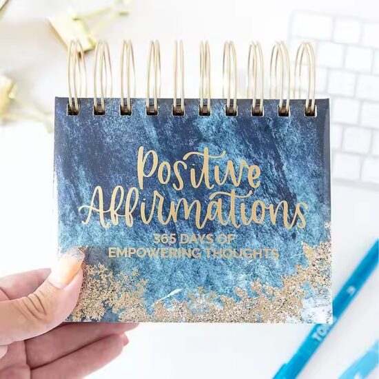 Custom Tear-Off Daily Desktop Calendar with Company Logo