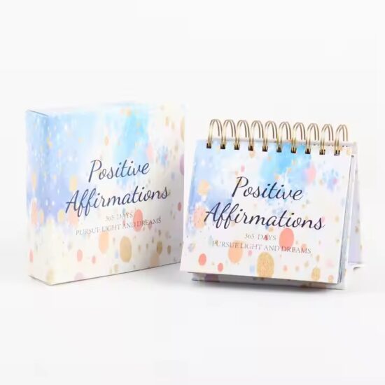 Custom elegant desk calendar for enhanced workspace and productivity

