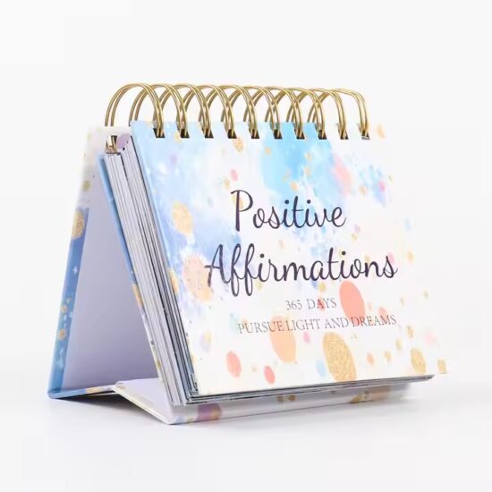 Custom elegant desk calendar for enhanced workspace and productivity

