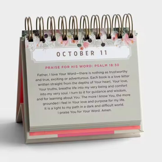 Custom Logo Printed Desktop Calendar for Business