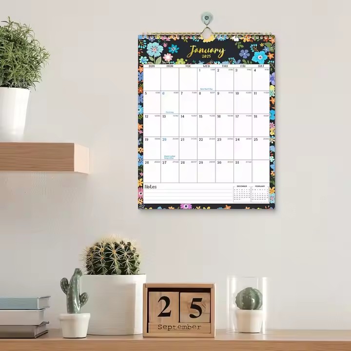 Custom Minimalist Creative Planner Calendar for Office Use