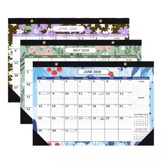 Custom Minimalist Creative Planner Calendar for Office Use