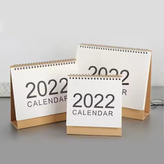 Custom Decorative Desktop Planner Calendar for Office & Home
