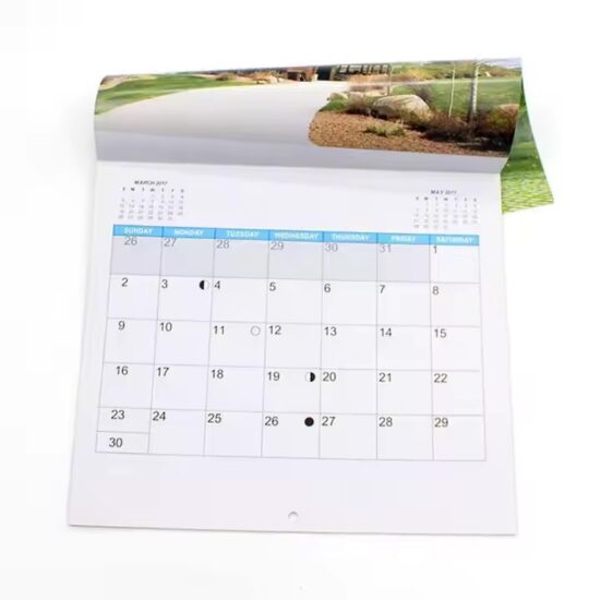 High-Quality Custom Poster Wall Calendar for Office and Home 