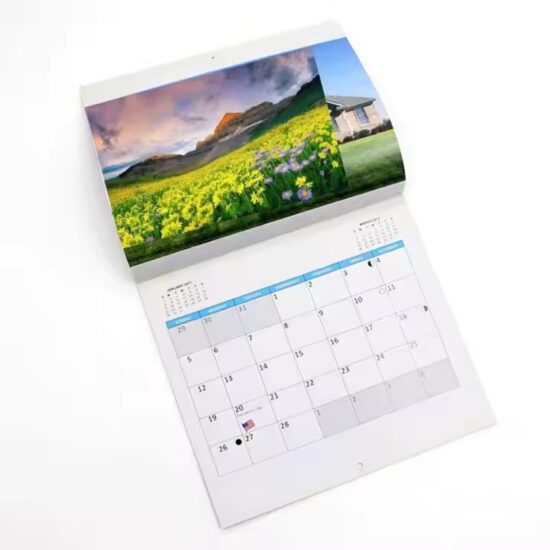 High-Quality Custom Poster Wall Calendar for Office and Home 