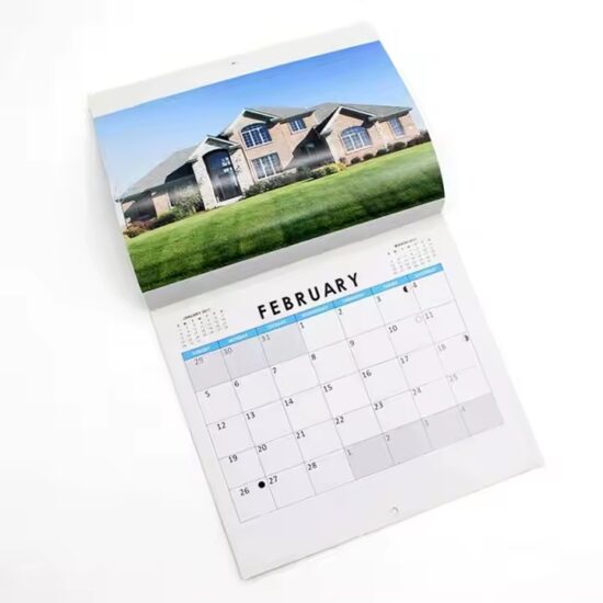 High-Quality Custom Poster Wall Calendar for Office and Home 