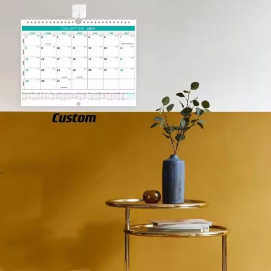 High-Quality Custom Poster Wall Calendar for Office and Home 
