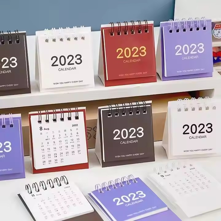 High-quality office and study time management desk calendar