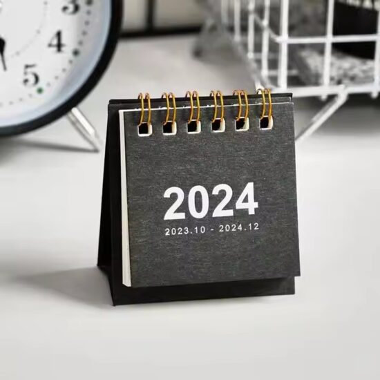 Custom Business Desk Calendar with Corporate Logo