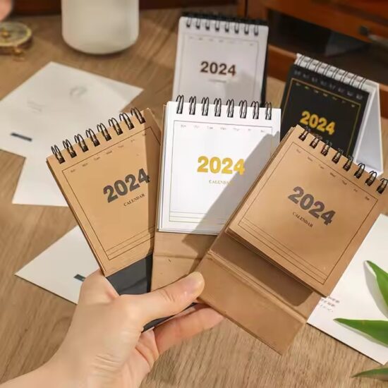 Custom Business Desk Calendar with Corporate Logo