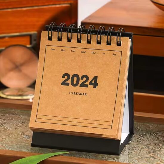 Custom Business Desk Calendar with Corporate Logo
