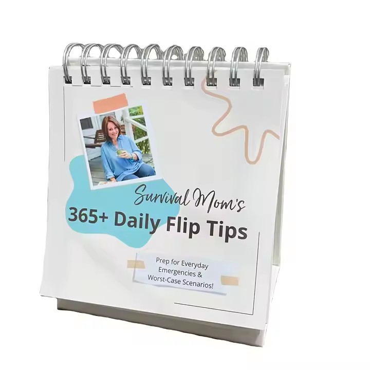Functional desk calendar for daily office scheduling with customizable layout