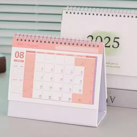 Custom Monthly Office Advertising Desk Calendar

