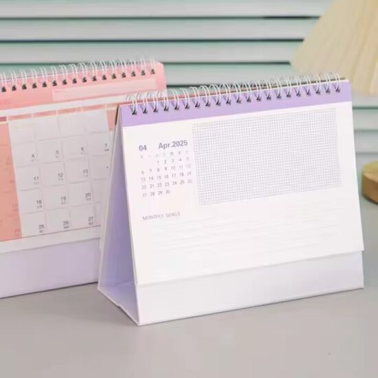 Custom Monthly Office Advertising Desk Calendar

