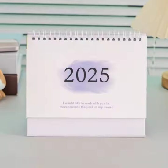 Custom Monthly Office Advertising Desk Calendar


