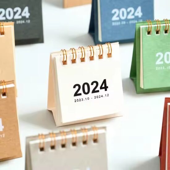Custom Monthly Office Advertising Desk Calendar

