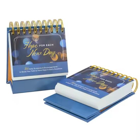 Eco-friendly writable office desk calendar with custom logo