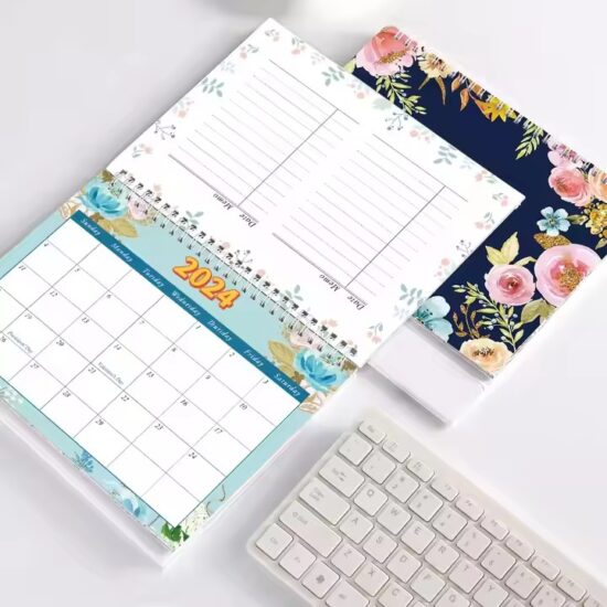 Custom decorative wall calendar for office and home décor