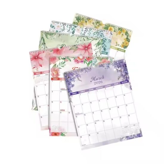 Custom wall schedule planner calendar for office organization