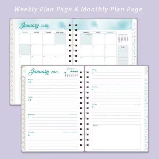 Custom To-Do List Planner Calendar with Minimal Design